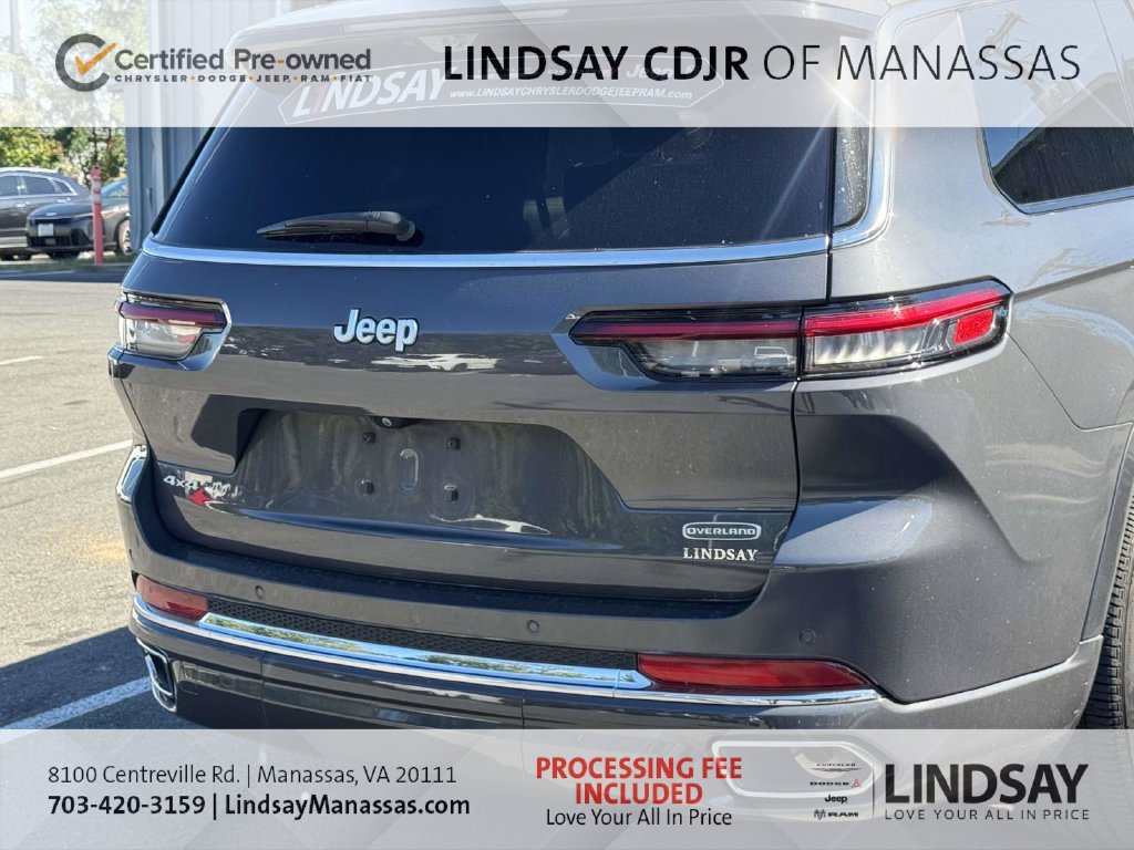 Used 2025 Jeep Grand Cherokee L Overland w/ Advanced Protech Group III AWD/4WD image 10