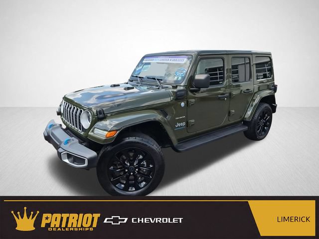 Used 2024 Jeep Wrangler Unlimited Sahara w/ Technology Group AWD/4WD image 1