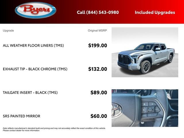 New 2026 Toyota Tundra SR5 w/ TRD Off-Road Package AWD/4WD image 11