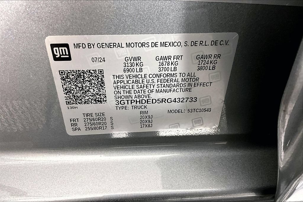 Used 2024 GMC Sierra 1500 SLT RWD image 19