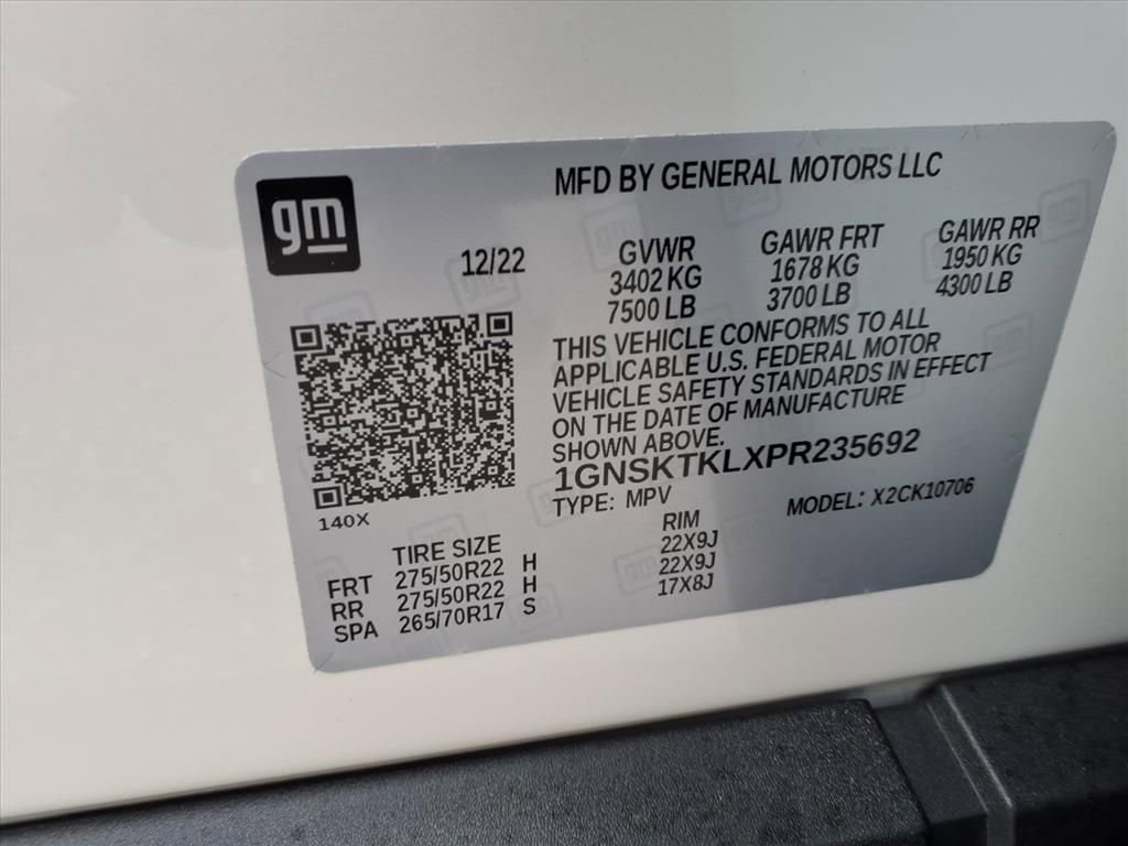 Certified 2023 Chevrolet Tahoe High Country image 35