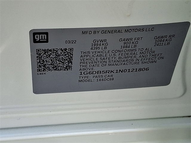 Certified 2022 Cadillac CT4 Premium Luxury w/ Climate Package image 22