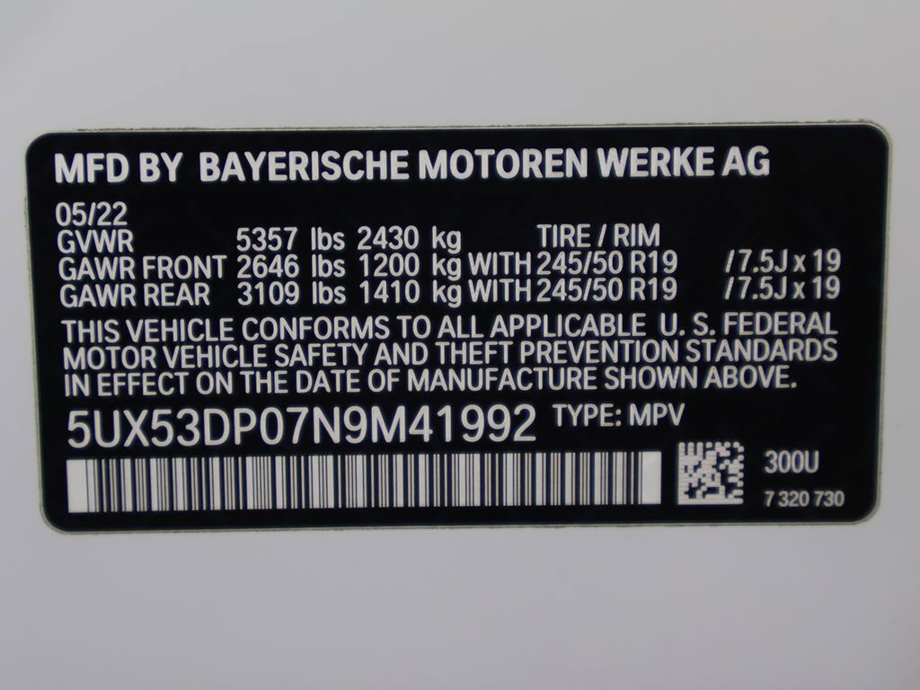 Used 2022 BMW X3 xDrive30i w/ Premium Package 2 AWD/4WD image 45