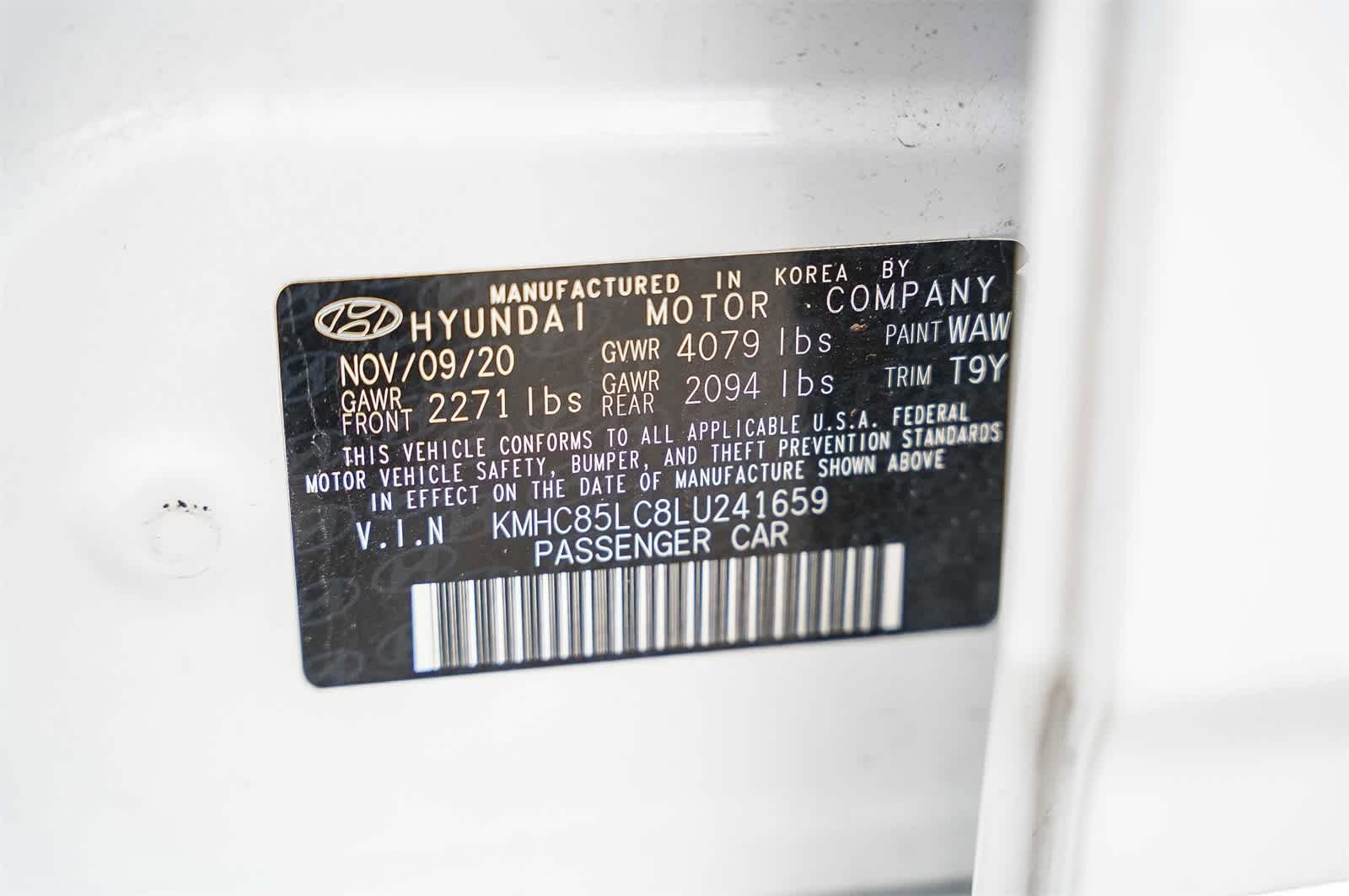 Certified 2020 Hyundai Ioniq SEL image 25