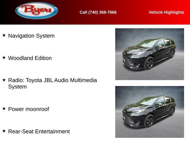 Used 2025 Toyota Sienna XLE Woodland Edition AWD/4WD image 9