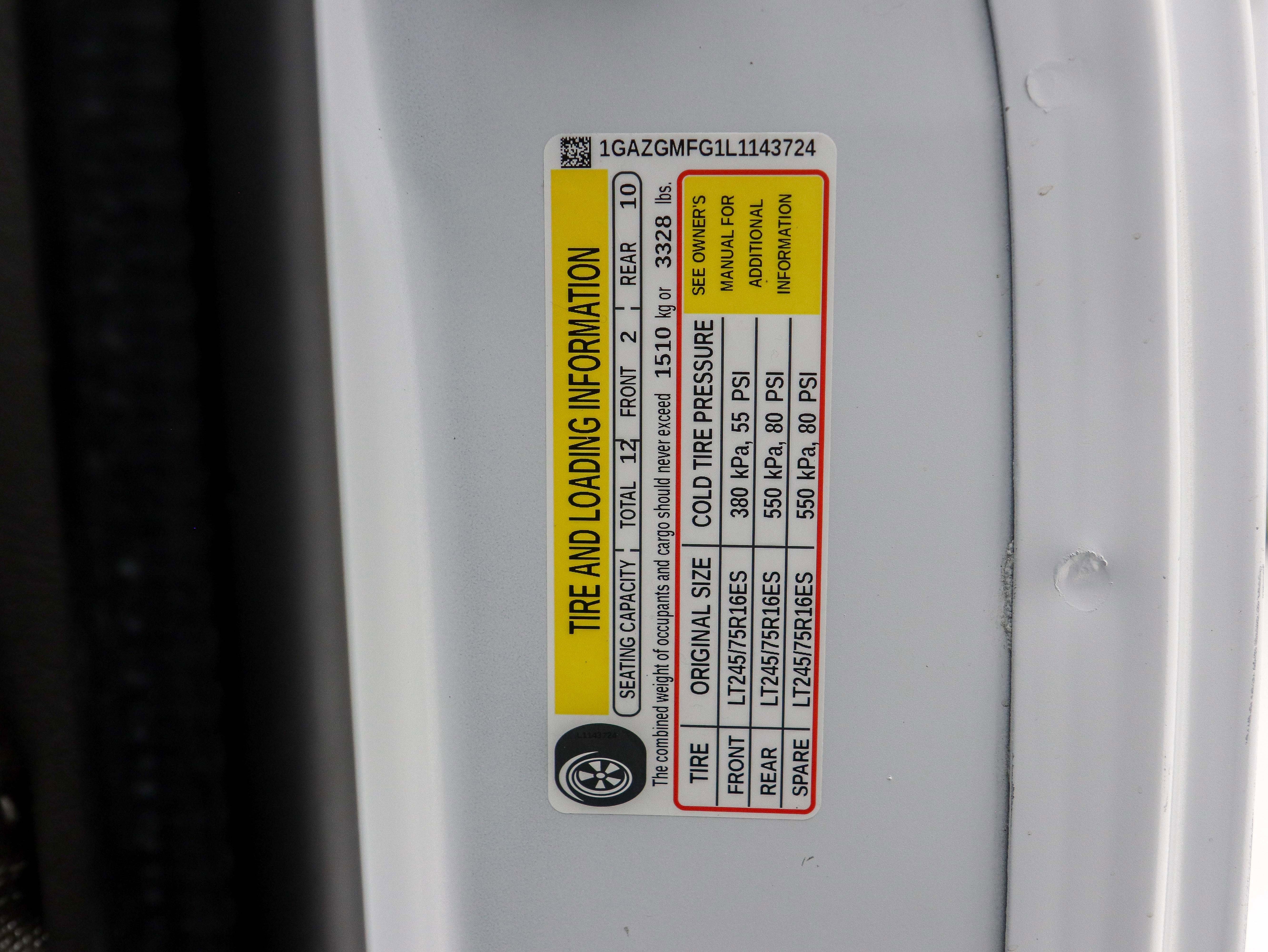 Used 2020 Chevrolet Express 3500 LT w/ LT Preferred Equipment Group image 30