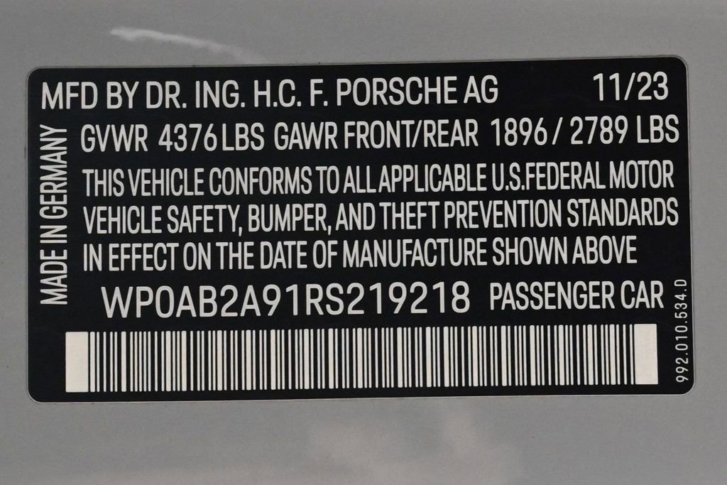 Certified 2024 Porsche 911 Carrera GTS image 26