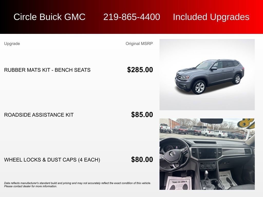 Used 2018 Volkswagen Atlas SE image 3