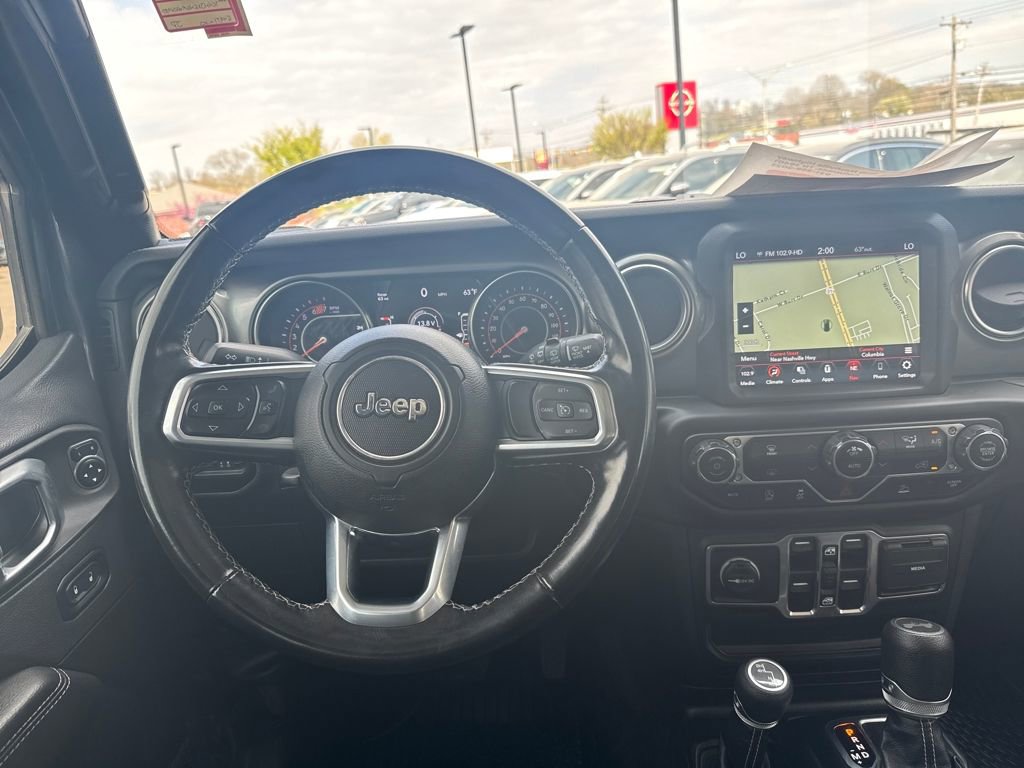 Used 2021 Jeep Wrangler Unlimited Sahara w/ Uconnect 4C Nav & Sound Group image 22