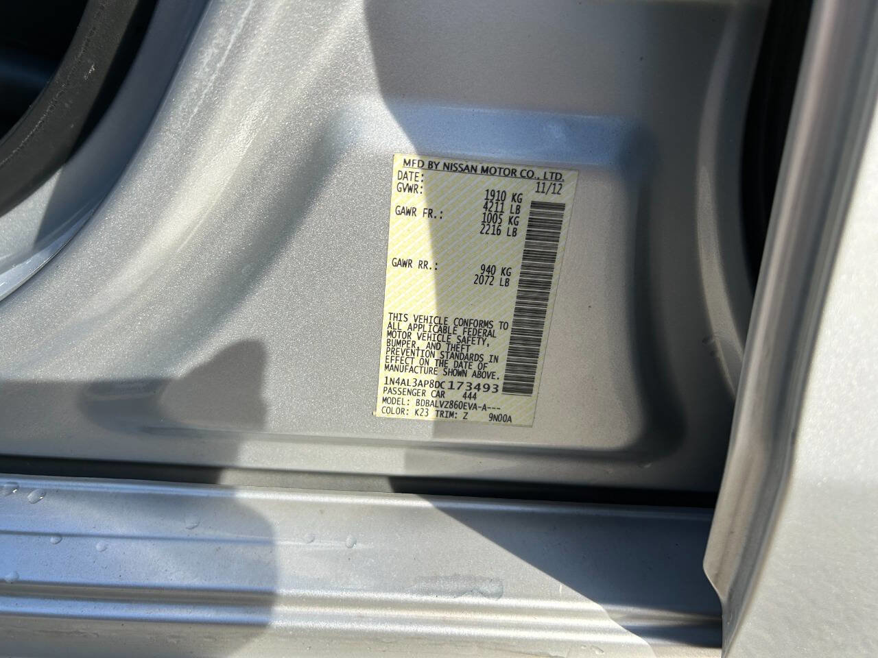 Used 2013 Nissan Altima 2.5 SL image 18