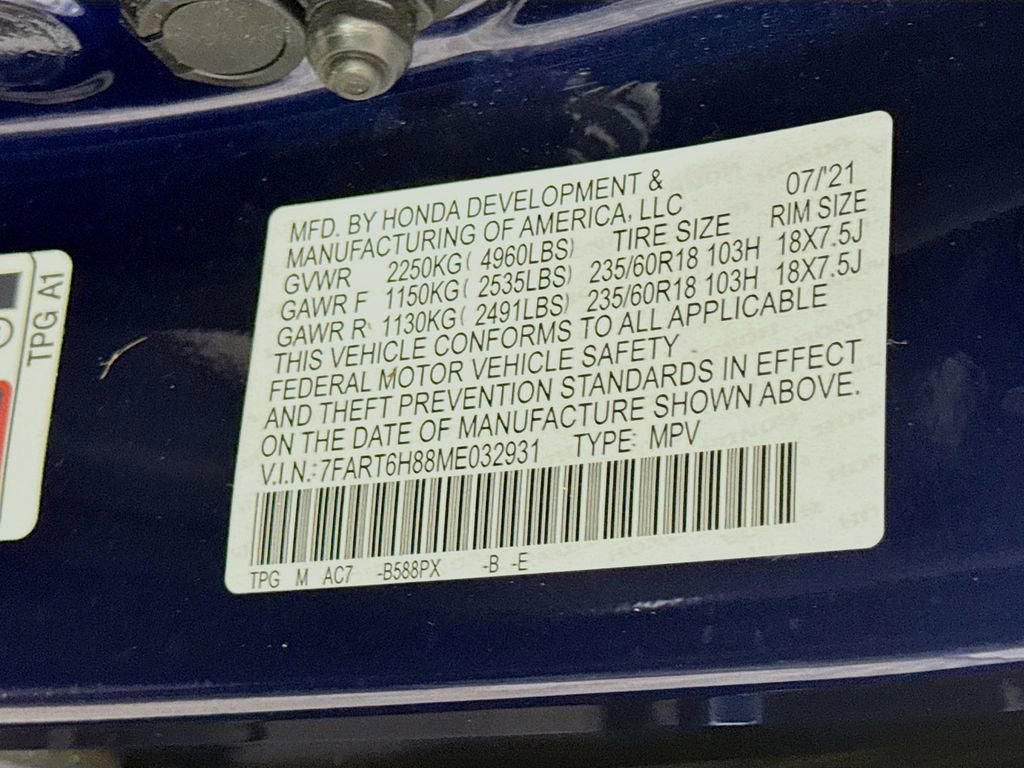 Used 2021 Honda CR-V EX-L image 33