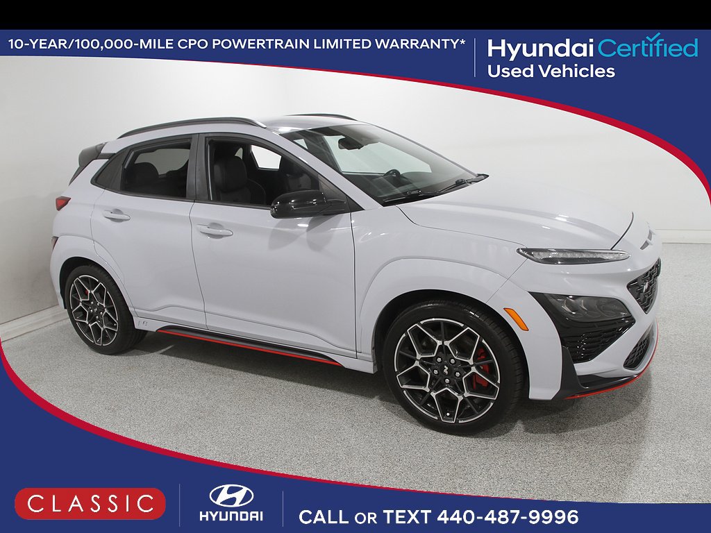 Certified 2022 Hyundai Kona N FWD image 1