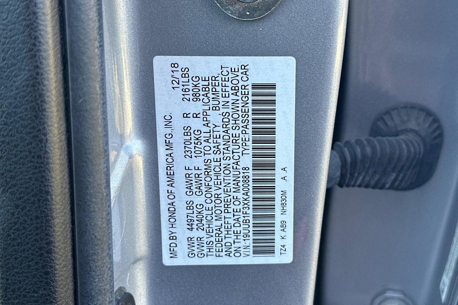 Used 2019 Acura TLX image 26