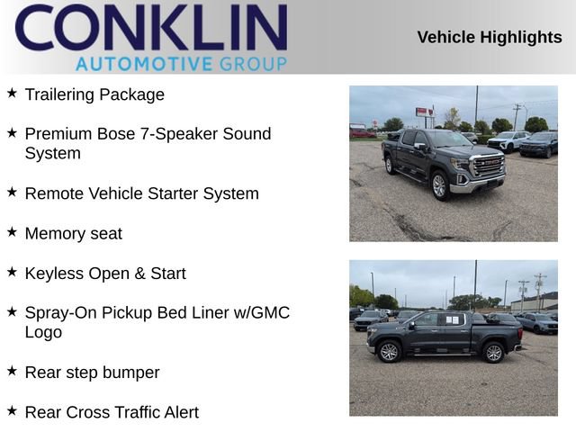 Used 2019 GMC Sierra 1500 SLT w/ SLT Premium Plus Package AWD/4WD image 2