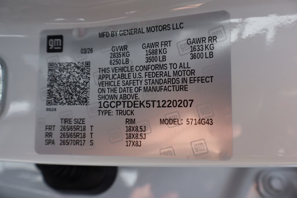 New 2026 Chevrolet Colorado Z71 w/ Midnight Edition AWD/4WD image 29