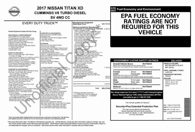 Used 2017 Nissan Titan SV image 3