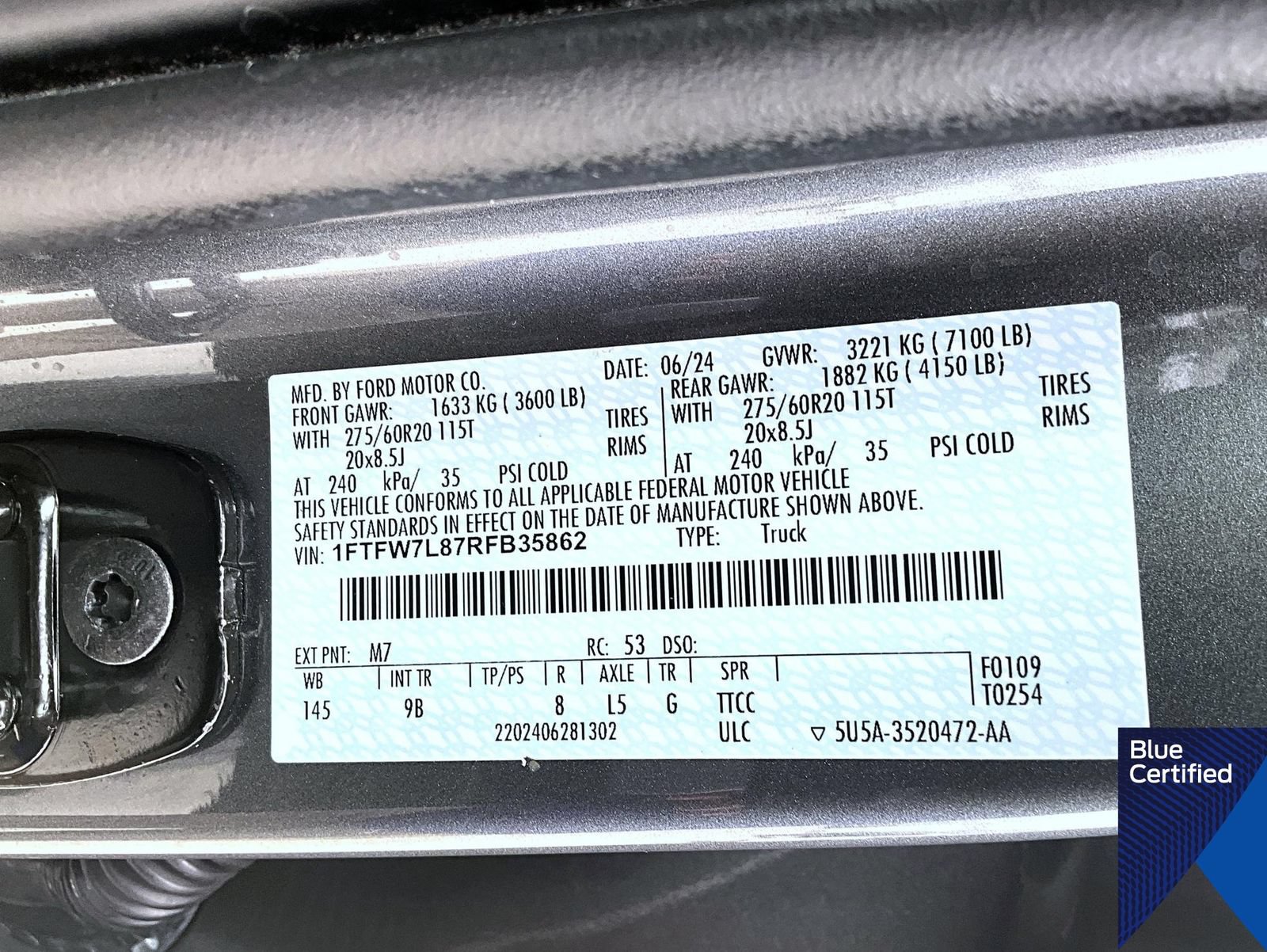 Certified 2024 Ford F150 Platinum w/ Equipment Group 702A High AWD/4WD image 28