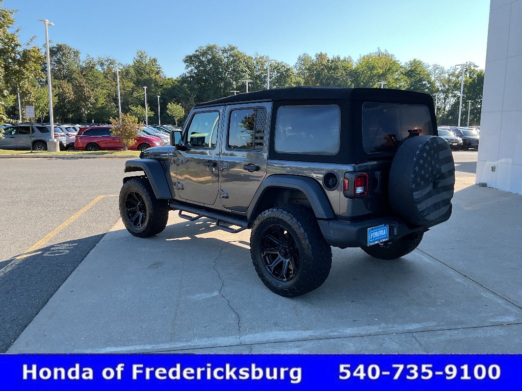 Used 2020 Jeep Wrangler Unlimited Sport AWD/4WD image 4