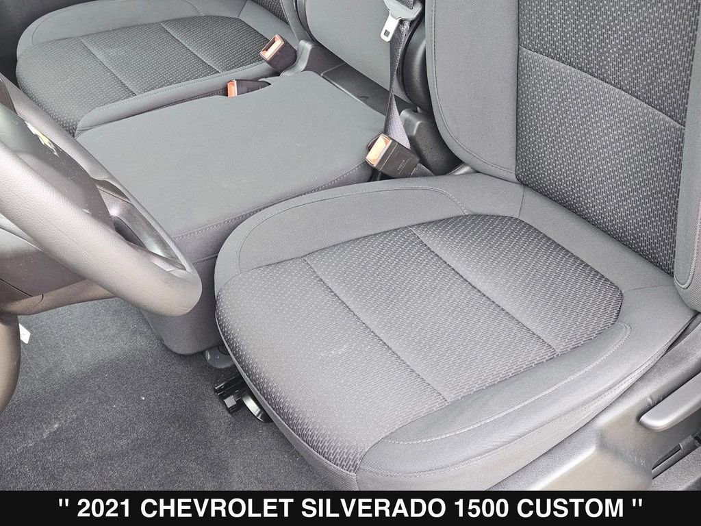 Used 2021 Chevrolet Silverado 1500 Custom w/ LPO, Dark Essentials Package RWD image 16