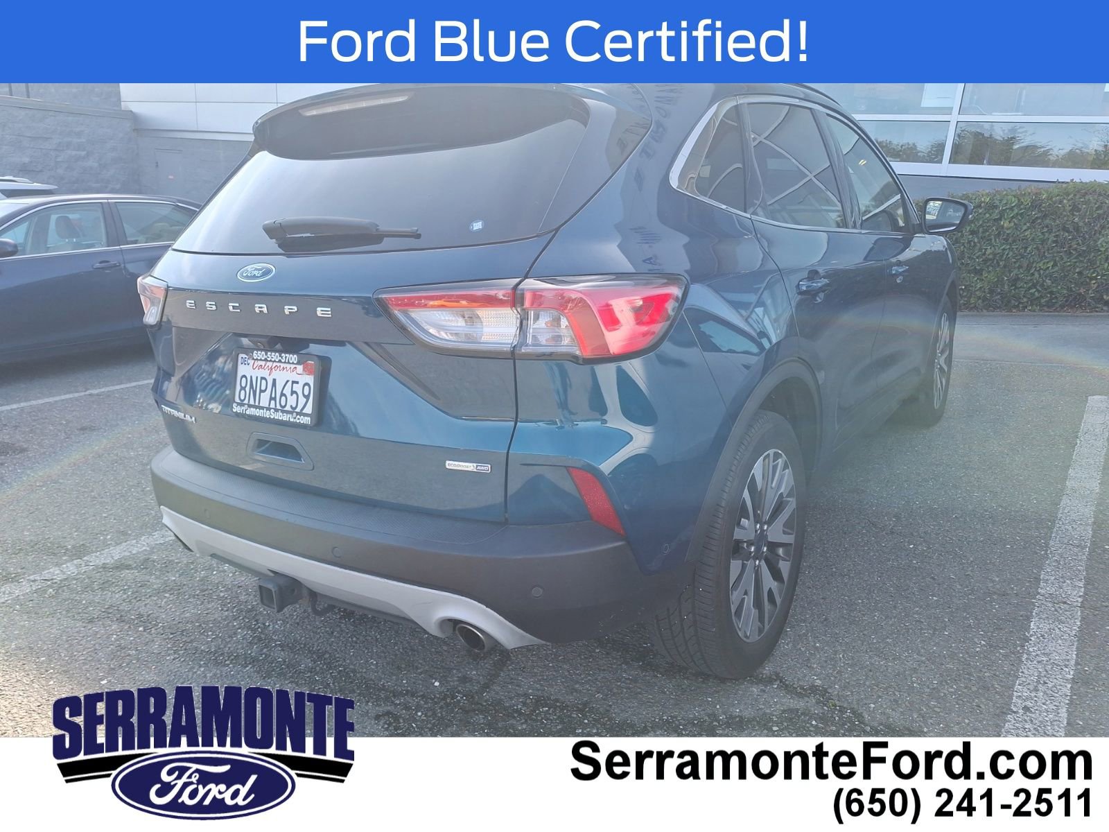 Certified 2020 Ford Escape Titanium AWD/4WD image 7