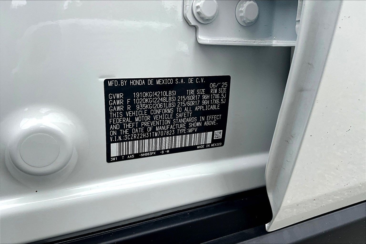 Used 2026 Honda HR-V LX image 33