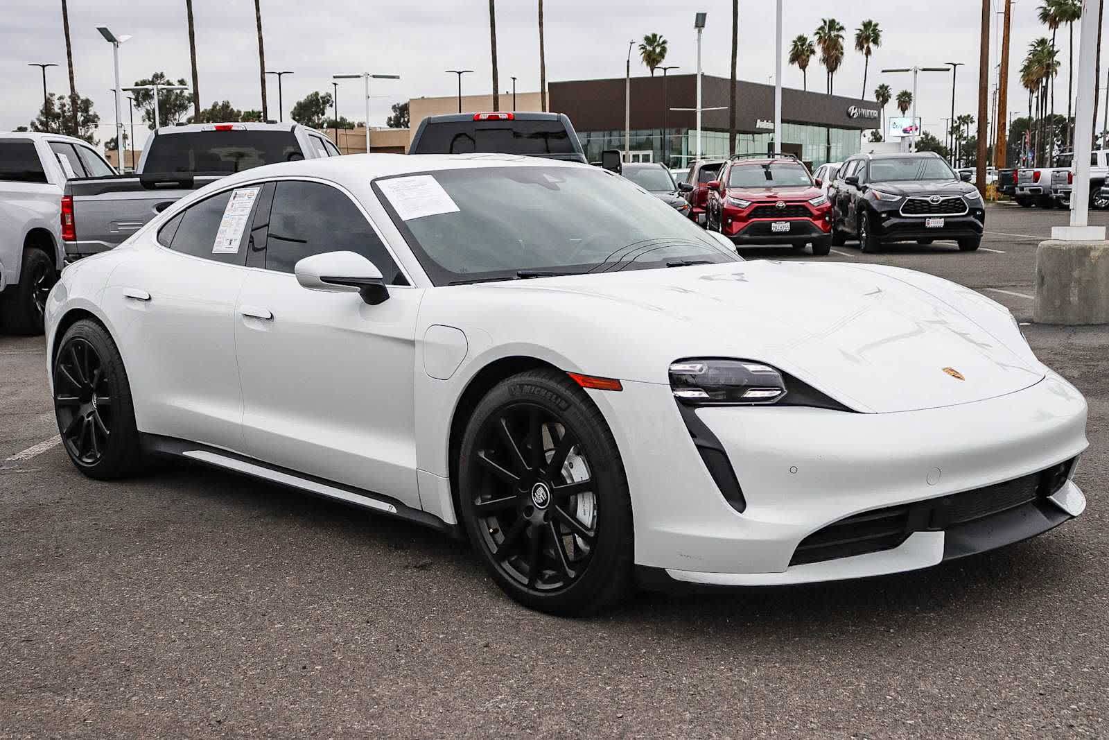 Used 2021 Porsche Taycan Turbo AWD/4WD image 3