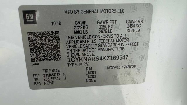 Used 2019 Cadillac XT5 FWD image 37