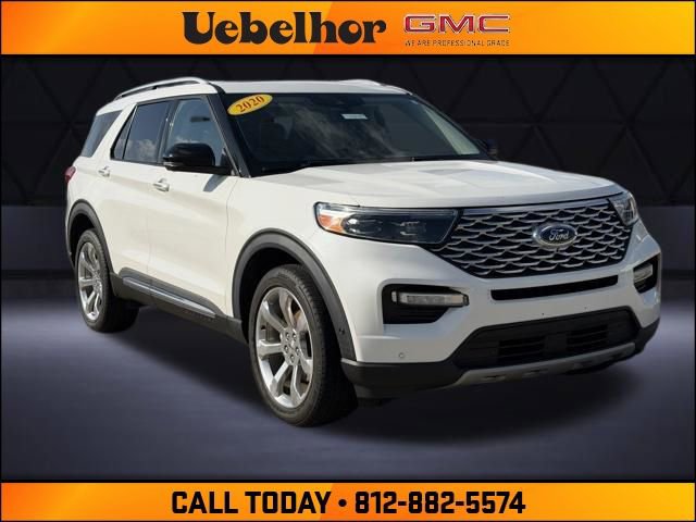 Used 2020 Ford Explorer Platinum w/ Premium Technology Package image 1