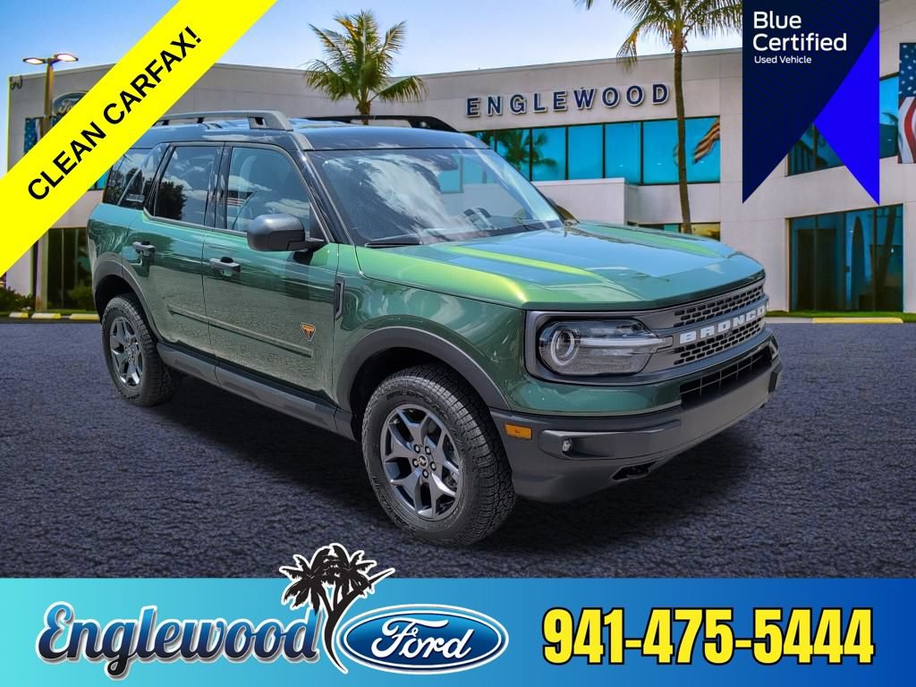 Certified 2023 Ford Bronco Sport Badlands AWD/4WD image 1
