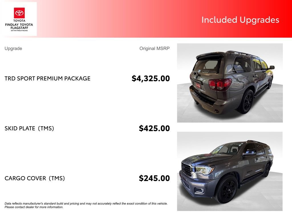 Used 2022 Toyota Sequoia TRD Sport w/ TRD Sport Premium Package AWD/4WD image 5