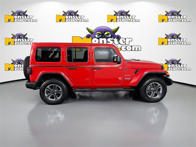 Used 2021 Jeep Wrangler Unlimited Sahara w/ Uconnect 4C Nav & Sound Group image 4