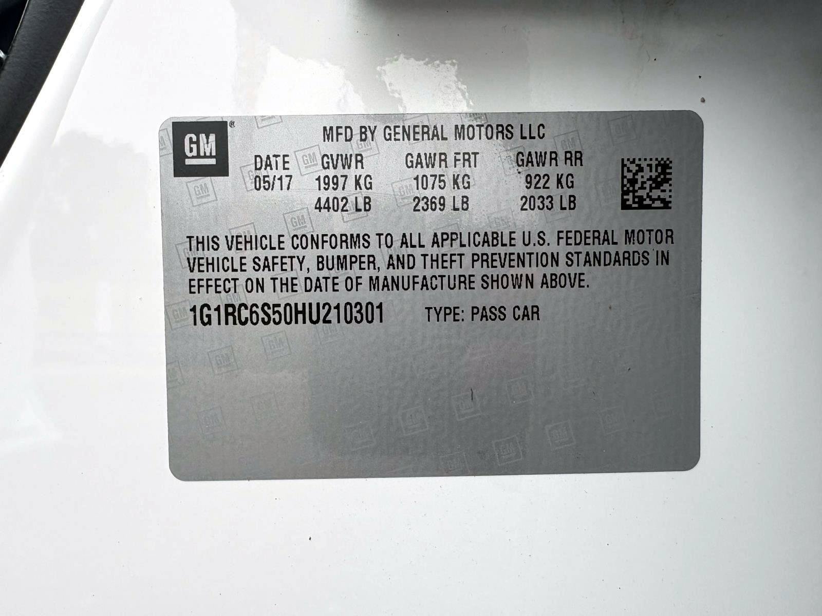 Used 2017 Chevrolet Volt LT w/ Comfort Package FWD image 21