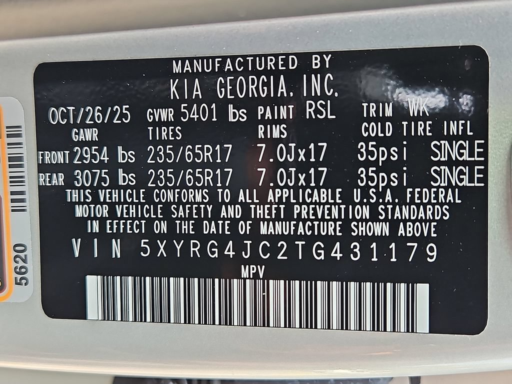 Certified 2026 Kia Sorento LX FWD image 27