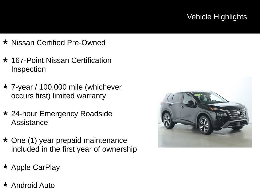 Certified 2024 Nissan Rogue SL image 4