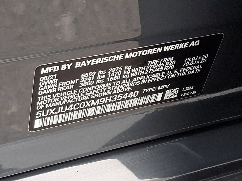 Used 2021 BMW X5 M50i w/ Executive Package image 29