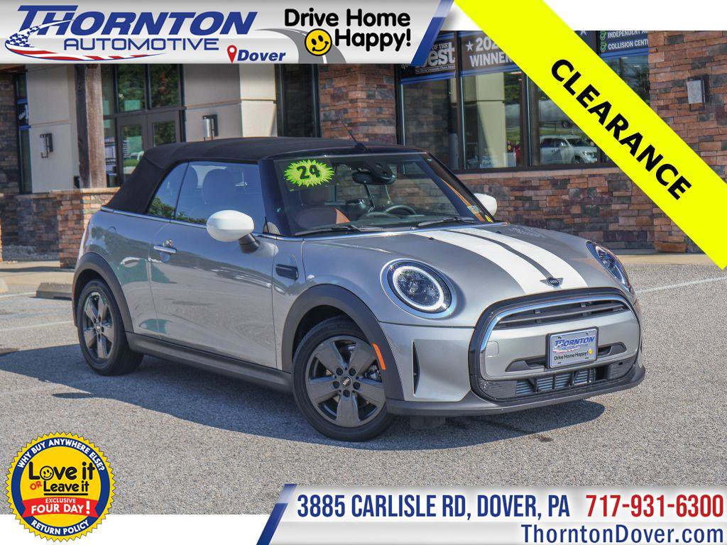 Used 2024 MINI Cooper Convertible w/ Signature Upholstery Package