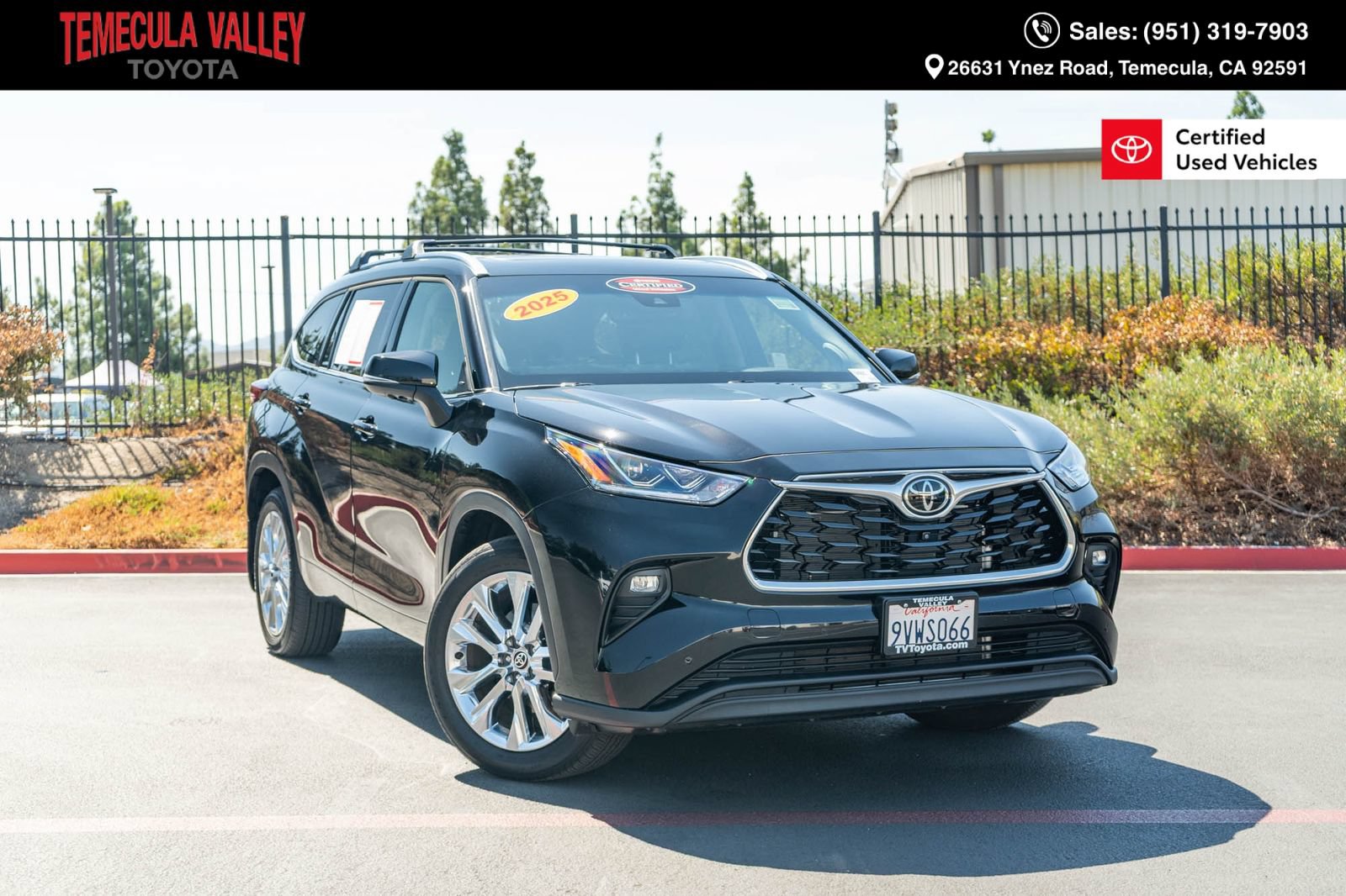 Certified 2025 Toyota Highlander Limited