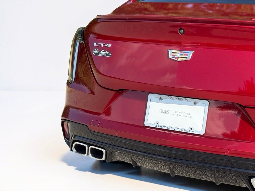 Certified 2024 Cadillac CT4 V w/ Navigation Package RWD image 16