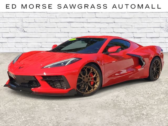 Used 2023 Chevrolet Corvette Stingray Preferred Cpe w/ Stealth Interior Trim Package RWD image 1