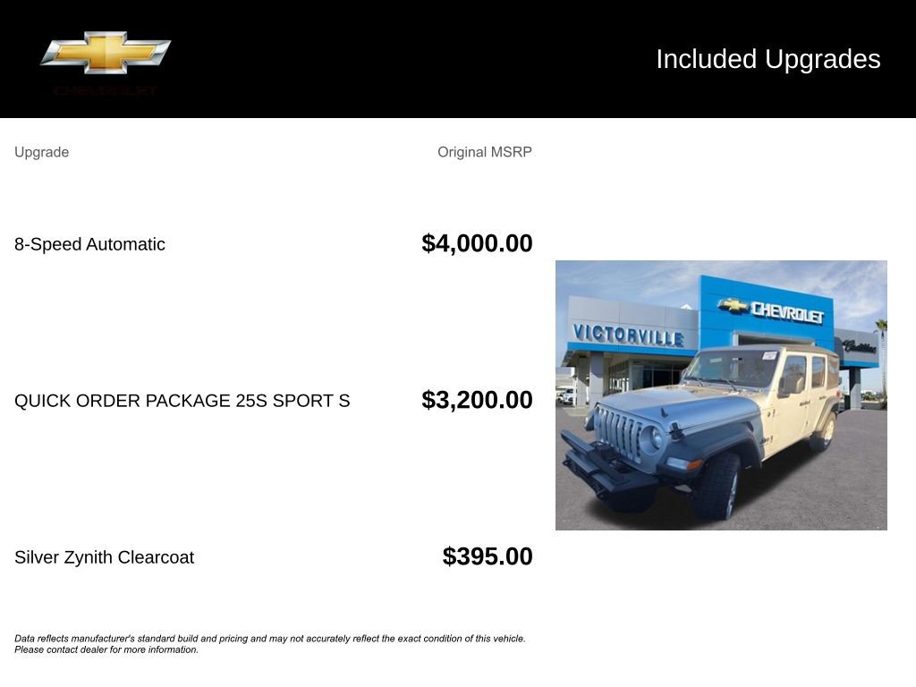 Used 2022 Jeep Wrangler Unlimited Sport image 2