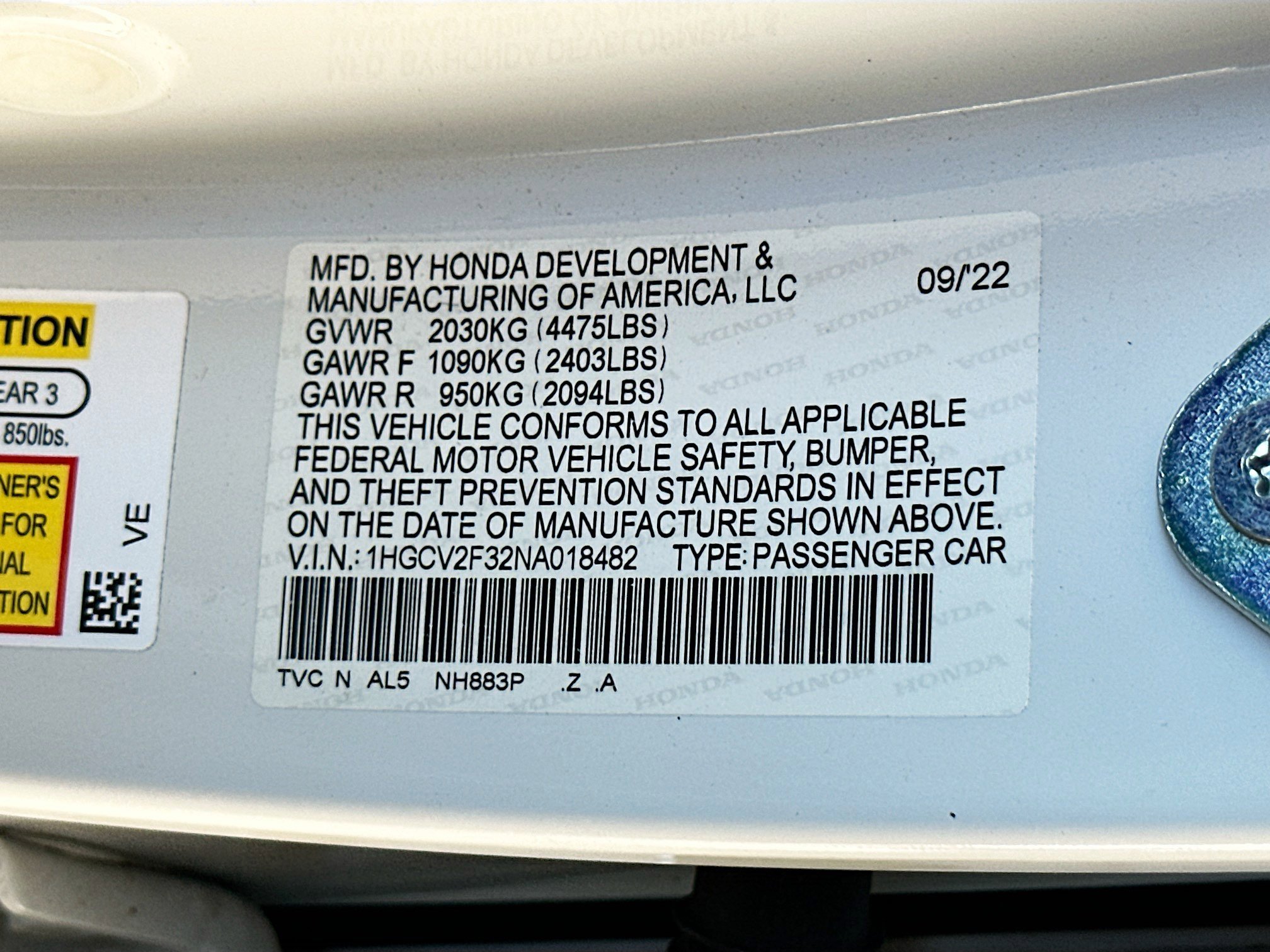 Used 2022 Honda Accord Sport image 34