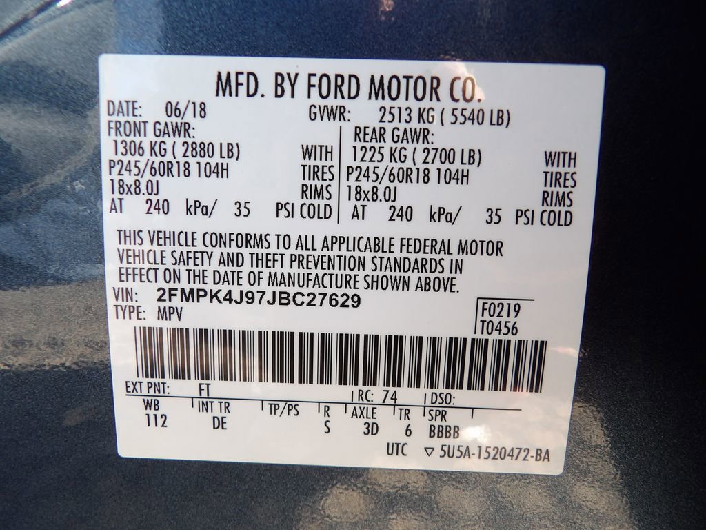 Used 2018 Ford Edge SEL image 27