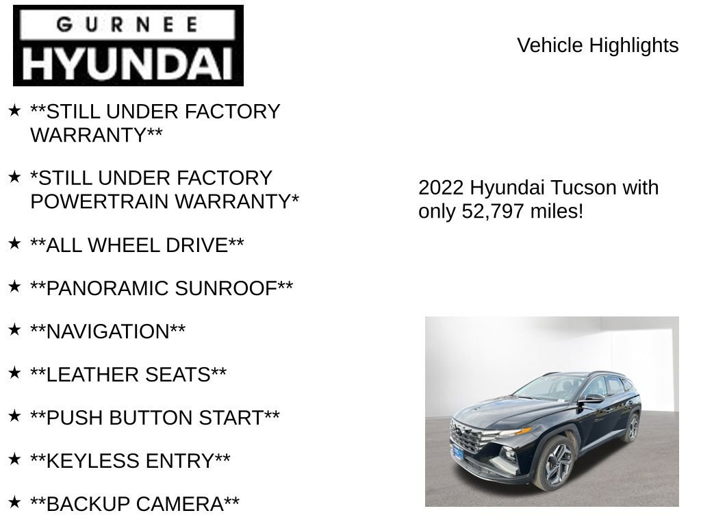 Certified 2022 Hyundai Tucson Limited image 7