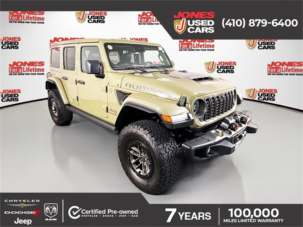 Certified 2025 Jeep Wrangler Unlimited Rubicon 392 image 1