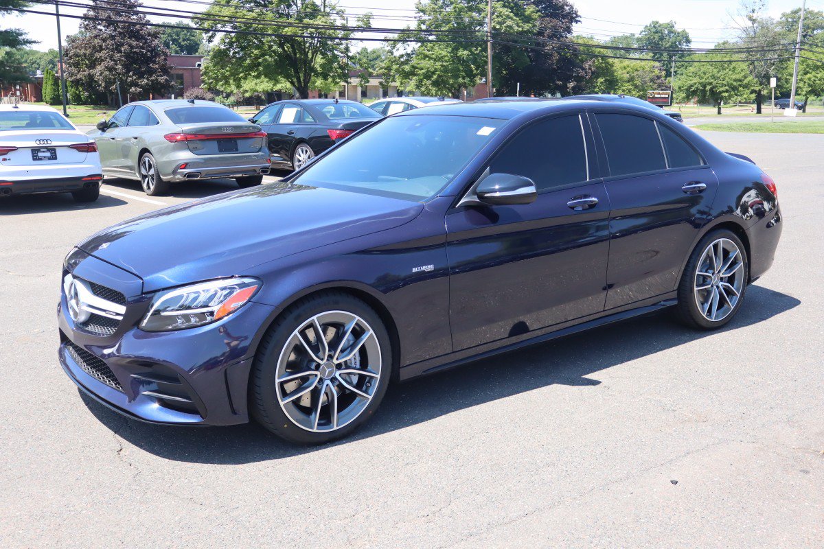 Used 2020 Mercedes-Benz C 43 AMG 4MATIC Sedan video 1