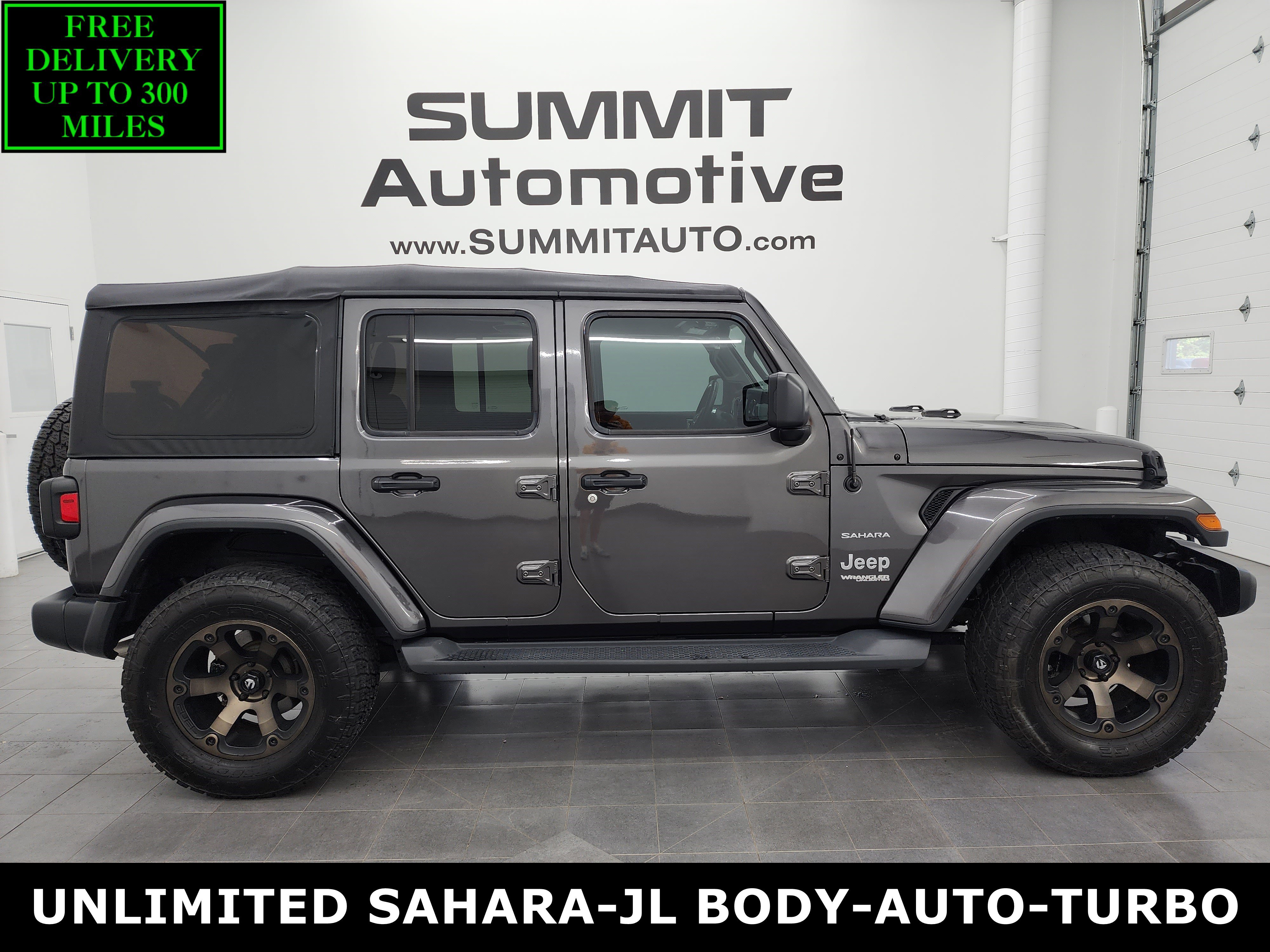 Used 2018 Jeep Wrangler Unlimited Sahara image 1