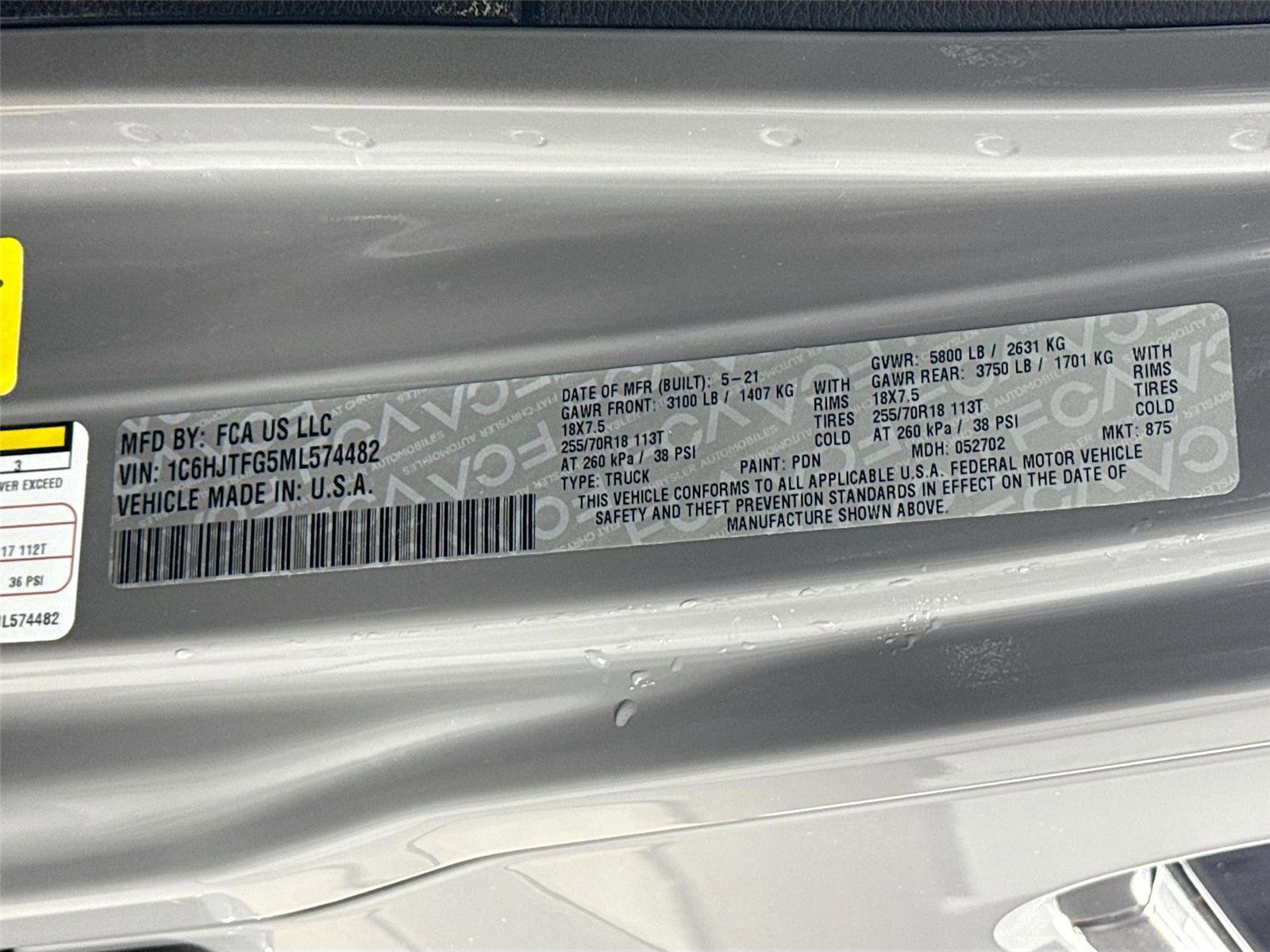 Used 2021 Jeep Gladiator Overland w/ LED Lighting Group image 22