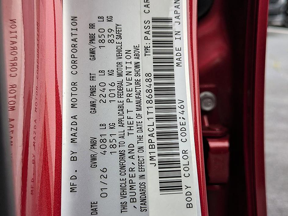 New 2026 MAZDA MAZDA3 2.5 S Sedan w/ Preferred Pkg image 34