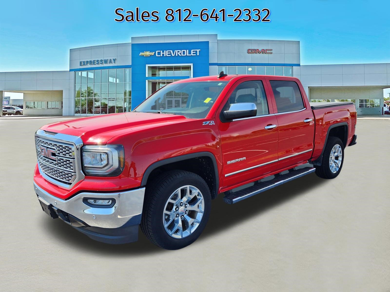 Used 2017 GMC Sierra 1500 SLT w/ SLT Premium Package AWD/4WD image 3