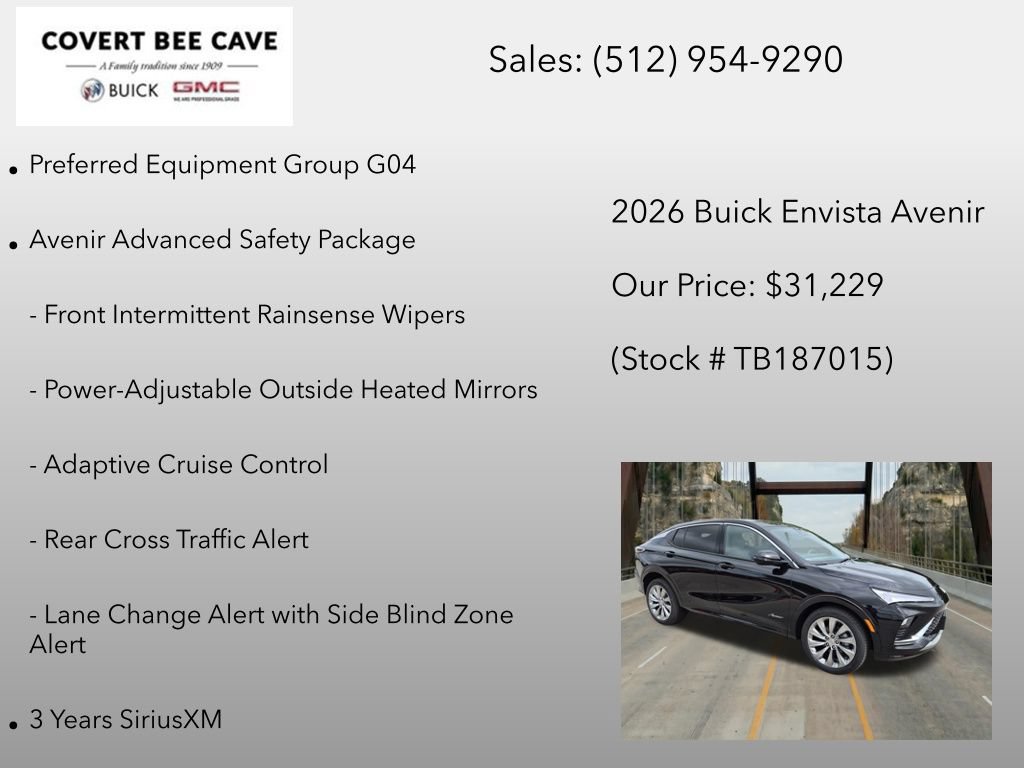 New 2026 Buick Envista Sport Touring FWD image 6